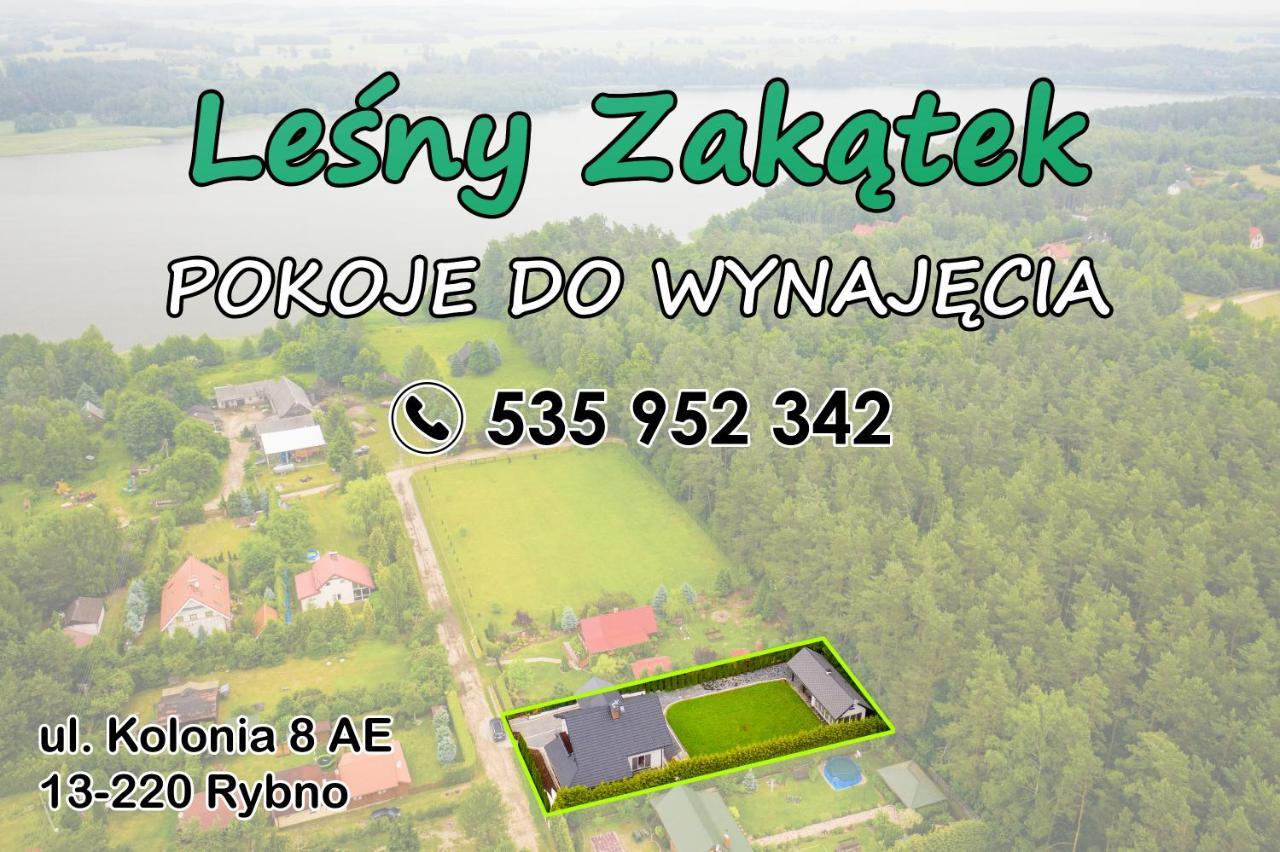 Lesny Zakatek Villa Rybno  Buitenkant foto